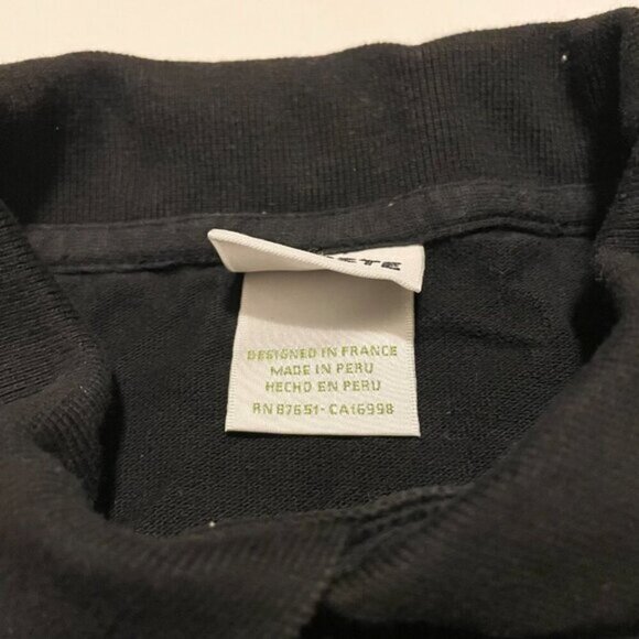 Lacoste Polo Shirt Youth Kids Size 4 Short Sleeve - Picture 4 of 16